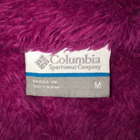 Columbia Pink/Purple Fleece Jacket - Picture 3 of 4